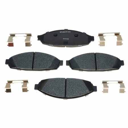 R/M BRAKES BRAKE PADS OEM OE Replacement Metallic Includes Mounting Hardware MGD931MH